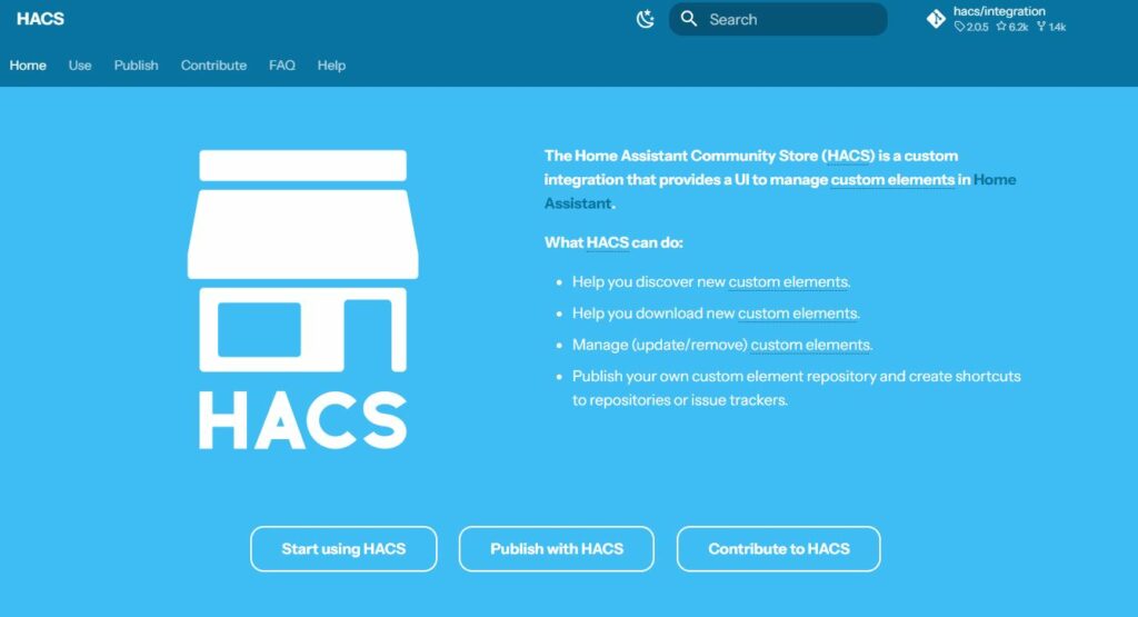 Home Assistant - HACS